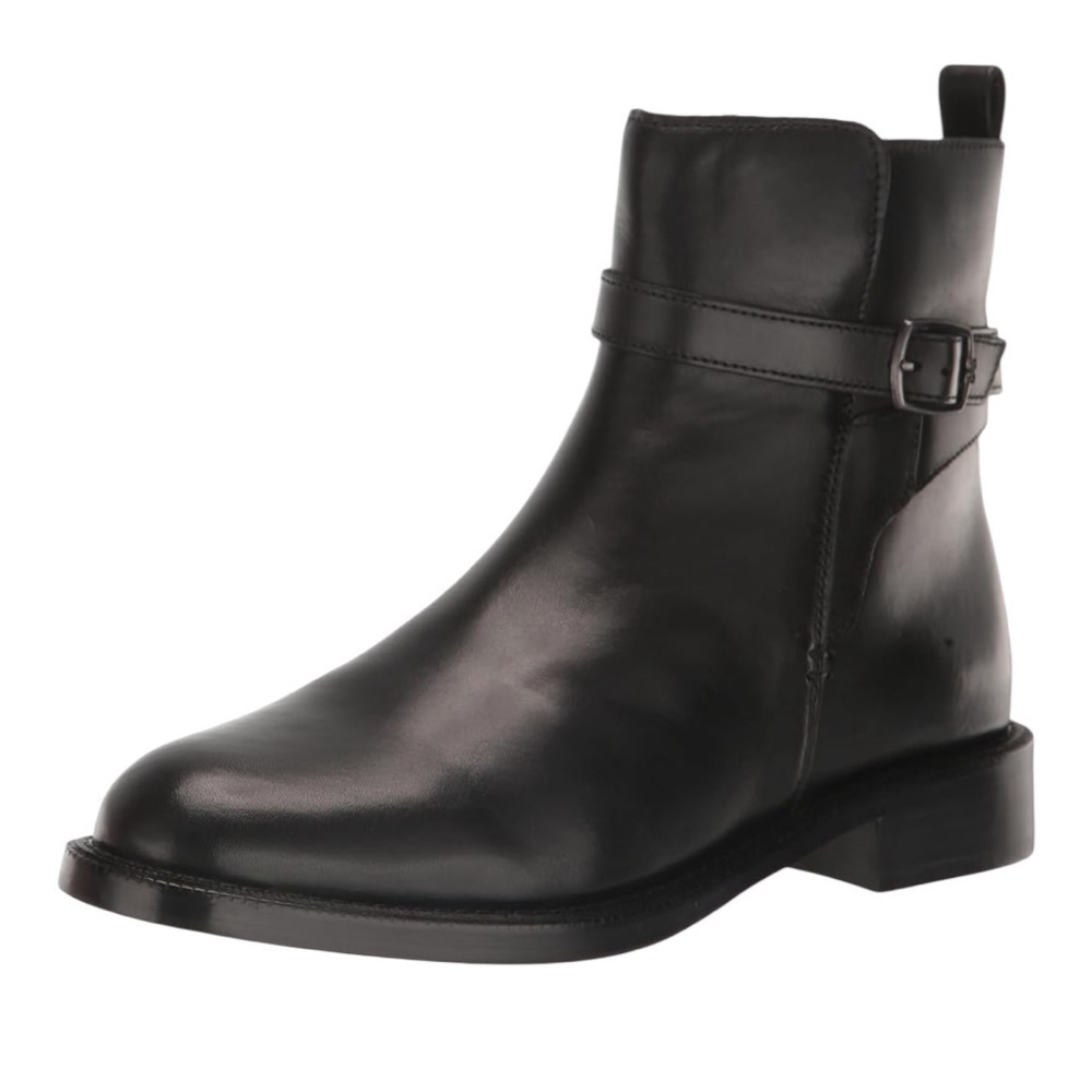 Sam Edelman Black Leather Nolynn Boots - Picture 2 of 6